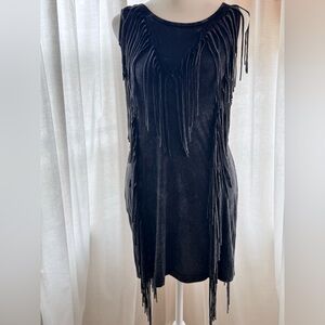 Fringe T Shirt Dress